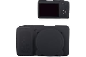 MUZIRI KINOKOO Silicone Case Compatible for Ricoh GR IV Compact Camera - Soft Rubber GR IV/GR4 Protective Sleeve with Removab