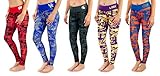 NCAA Womens Geometric Print Leggings, Multiple Teams