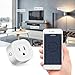 Aigital WiFi Plug Smart Outlet Mini Socket works with Alexa Google Assistant IFTTT,Smart Socket for Voice Control ,Overload Protection and Timer Function,No Hub Required ETL and FCC Listed（2pack）