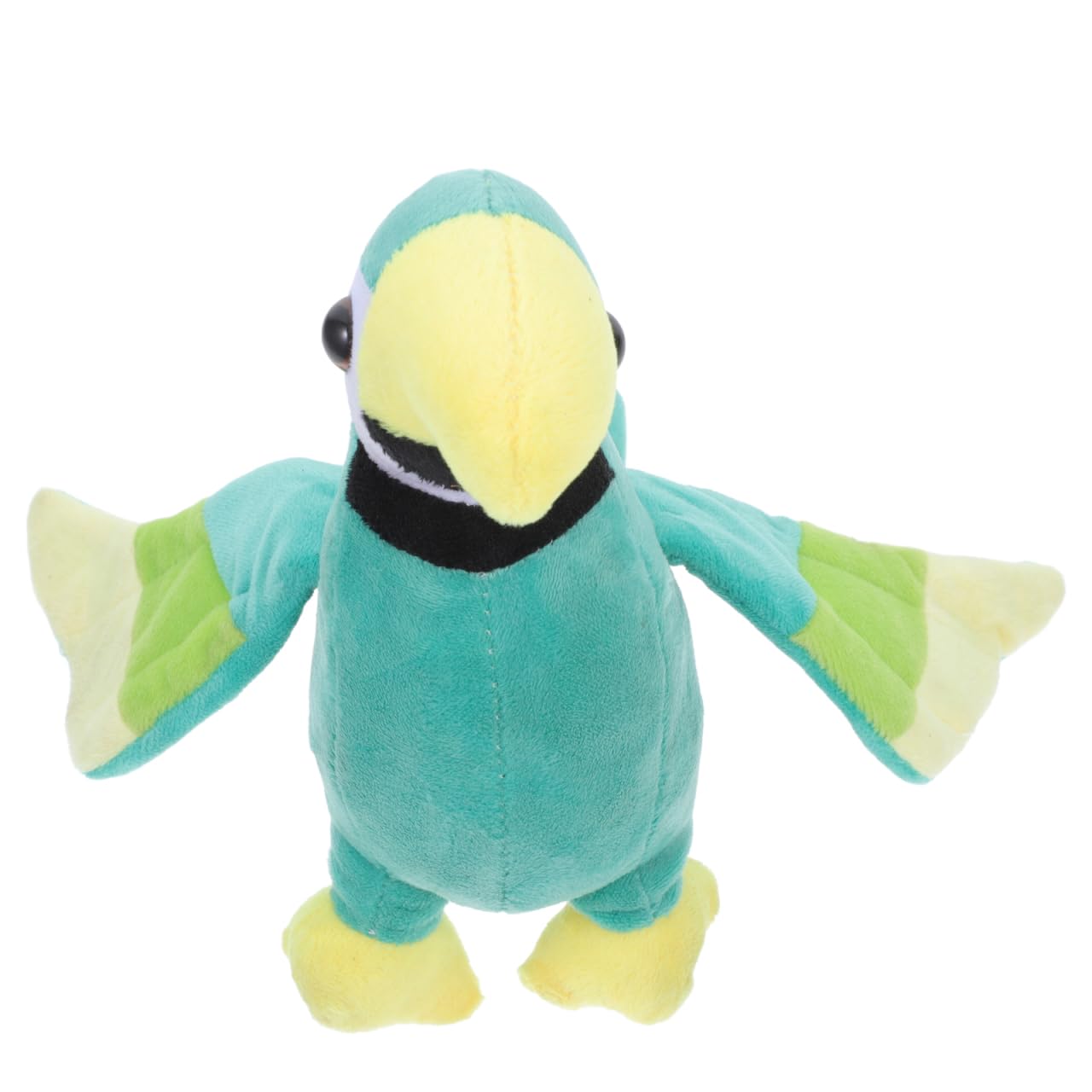 Toddmomy Parrot Plush Toy - Lifelike Stuffed Parrot Animal Soft Bird Toy for Kids Perfect for Parties and Home Decoration Multi-Coloured 20Cm