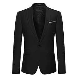 Cloudstyle Men's 2-Piece Suits Slim Fit 1 Button