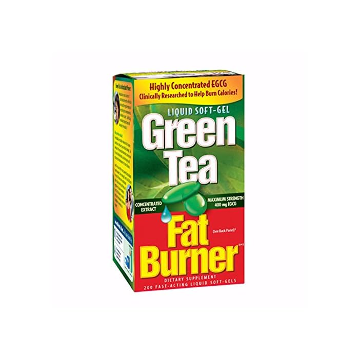 200 Green Tea Fat Burner 400mg EGCG Weight Loss Pills Applied Nutrition 200 Softgels by Applied Nutrition