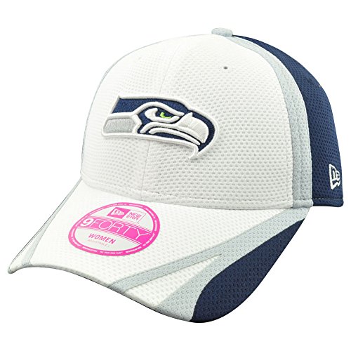 NFL New Era 9Forty 940 Seattle Seahawks Women Ladies On Field Training Hat Cap