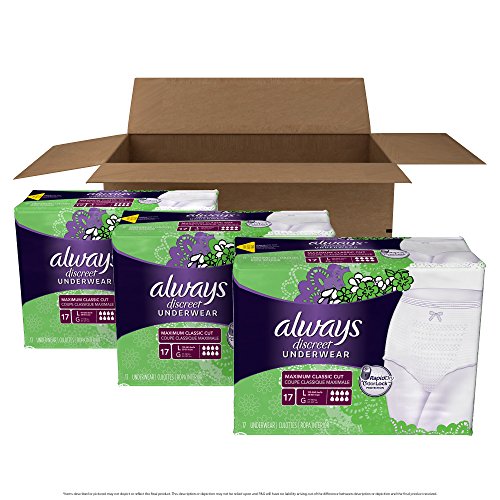 Buy Always Discreet Incontinence Underwear for Women, Maximum