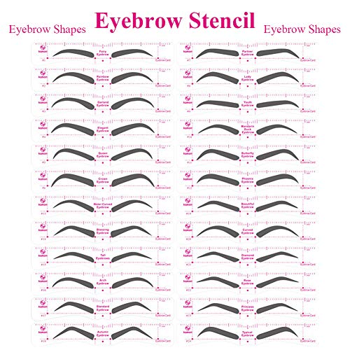 eyebrow stencils 24 pricepulse