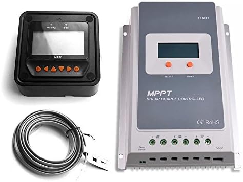 GreeSonic 20A MPPT Solar Charge Controller Tracer A 2210A + MT-50 Solar Charge With LCD Display