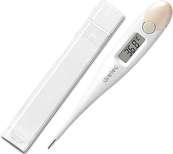 Amazon Co Jp Dretec ドリテック 抗菌 先が曲がるやわらかタッチ体温計 予測式30秒 デジタル To 0pk ピンク ホーム キッチン