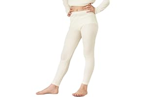 LAPASA Kids 100% Merino Wool Base Layer Top Bottom Long Shirt Johns Thermal Underwear Girls Boys Unisex 200g K13/K14