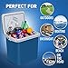 K-Box Electric Cooler and Warmer for Car and Home – 34 Quart (32 Liter) – Dual 110V AC House and 12V DC Vehicle Plugs (Blue)thumb 4
