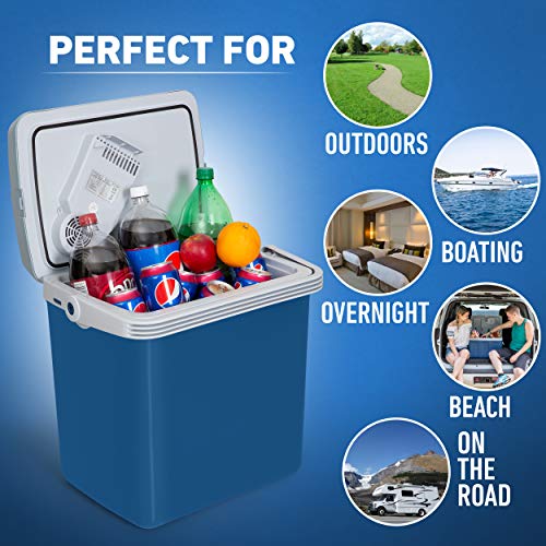KBox Electric Cooler And Warmer For Car And Home 34 Quart (32 Liter