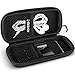 MP3 MP4 Player Case KINGTOP Durable Hard Shell Travel Carrying Case for MP3 MP4 Players,iPod Nano,iPod Shuffle,USB Cable,Earphones,Memory Cards,U Disk,Keys (L) (5.3x2.1x1.5inch) primary