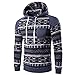 Mens Outerwear,Neartime Retro Long Sleeve Hoodie Hooded Sweatshirt Tops Jacket Coat