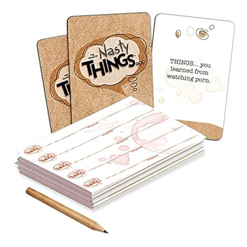 The Game of Nasty THINGS
collection of cool unique weird amazon gift items
