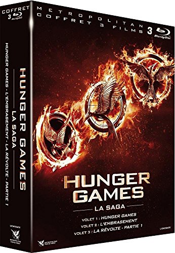 Hunger Games + Hunger Games 2 : L'embrasement + Hunger Games - La Révolte : Partie 1 - Blu-ray