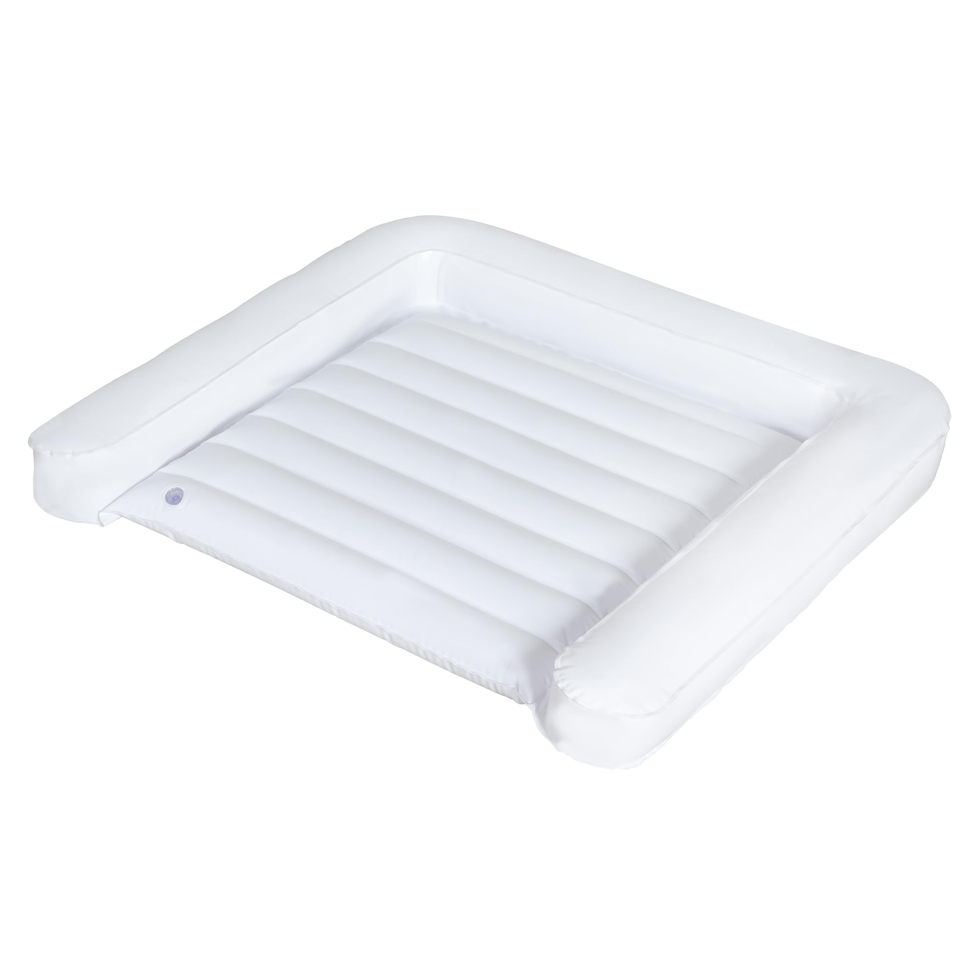 roba Inflatable Changing Mat 85 x 75 cm - Space-Saving & Easy to Clean - Waterproof Plastic Changing Pad - Ideal Changing Table for Traveling - White