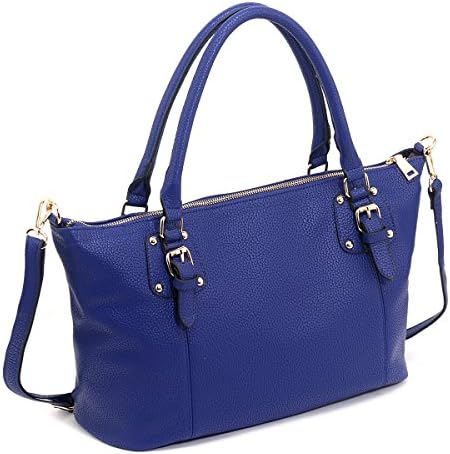 Women Bags Leather Handbags Shoulder Bags Top-handle Tote Ladies Bags - Blue