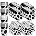 Cow Print Farm Animal Party Supplies - Cow Girl Party Supplies - Tabelware Set Includes Plates, Napkins and Cups | Kit for 16
