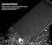 Huawei P8 Lite Case, Landee Soft TPU Shock Absorption and Carbon Fiber Design Silicone Case for Huawei P8 Lite (2015) (Black)