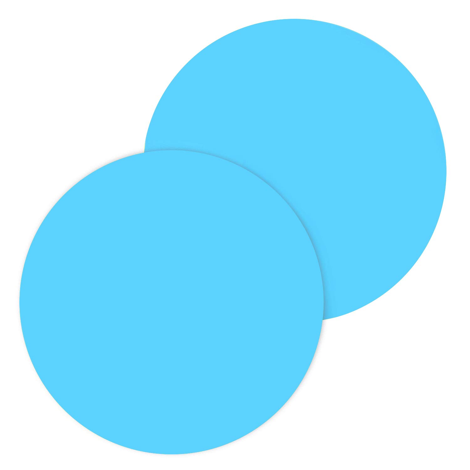 Photo 1 of 12" Inch Silicone Microwave Multi-Mat, Non-Stick Heat Resistant Oven Trivet - 2 Pack (Sky Blue)