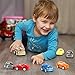Theefun 24 Pcs Easter Eggs Filled with Popular Mini Toy Cars Pull back vehicle