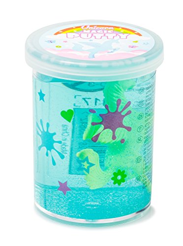 Unicorn putty slime party bag filler