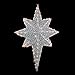 Northlight Lighted White Glittering Mesh 2-D Star of Bethlehem Christmas Yard Art Decoration, 36