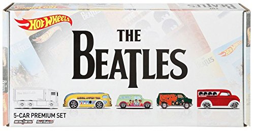 HOT WHEELS THE BEATLES 5 CAR PREMIUM SET