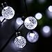 Flacchi Globe Solar Christmas String Lights