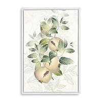 Framed Canvas Wall Art Simple Colorful Flowers Canvas Prints Home Artwork Decoration for Living Room,Bedroom - 16x24 inches