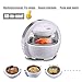 Hometech Patented 1200W 13L Spaceship Air Fryer Deep Fryer (Healthy No Fat Oil-Free, 6 One-touch Cooking Options, Far Infrared 3D Heating Technology for Kitchen Cooker), White