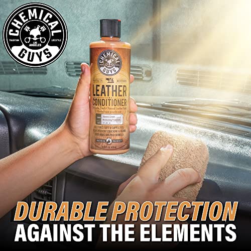 Chemical Guys HOL303 Leather Cleaner and Conditioner Detailing Kit, for