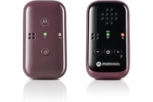 Motorola Nursery PIP12 Travel Portable HD Audio Baby Monitor Extended Range 450m 2 Way Talk High Sensitivity Microphone Up to