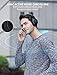 Bluedio T6 (Turbine) Bluetooth Headphones Over Ear Active Noise Canceling ANC Headphones with mic Wireless Headsets Support Amazon Web Services (AWS), 25 Hours Playtime for PC Cell Phone Kids