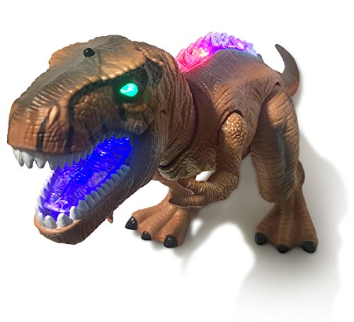 image for Warp Gadgets - Remote Control LED Brown T-Rex Dinosaur 19 Inches - Wal