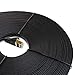 Tera Grand - 50FT - CAT7 10 Gigabit Ethernet Ultra Flat Patch Cable for Modem Router LAN Network, Gold Plated Shielded RJ45 Connectors, Faster Than CAT6a CAT6 CAT5e, Black