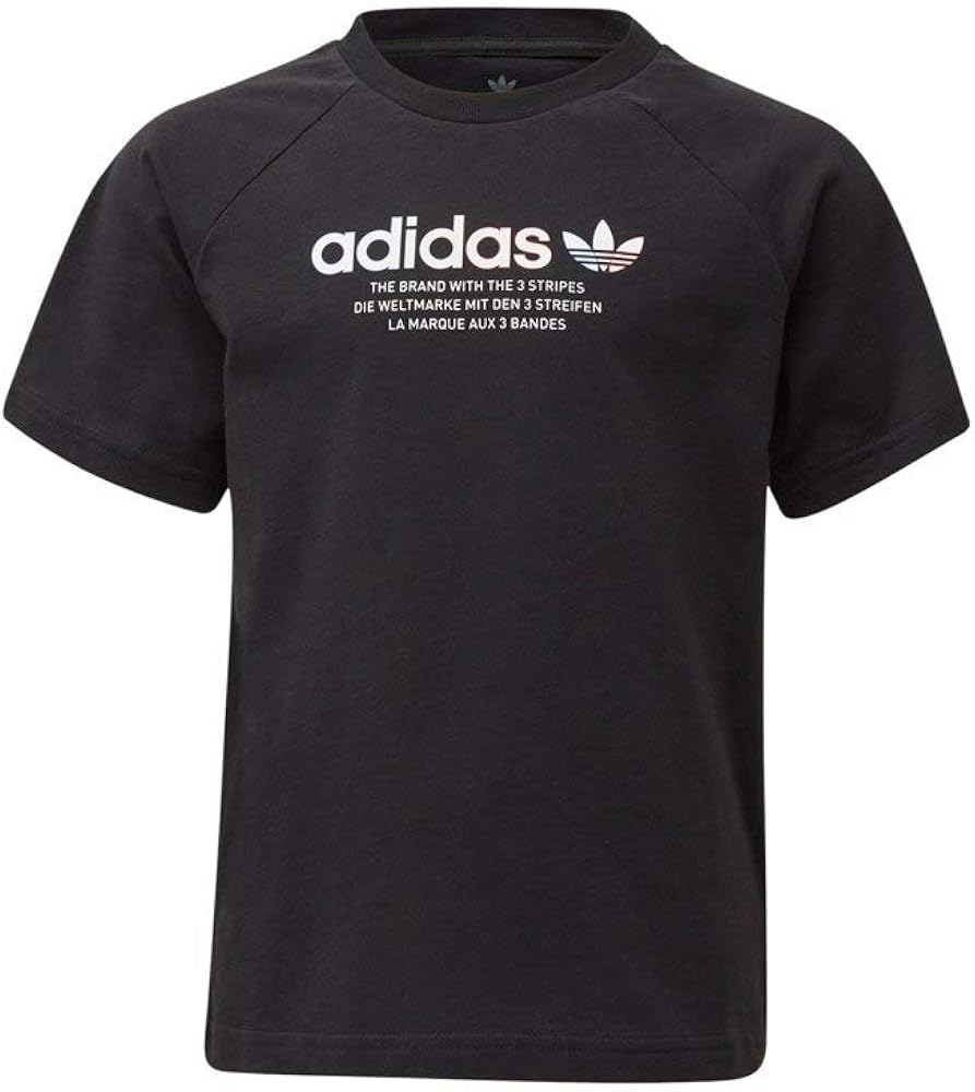 adidas Unisex Kids Tee TShirt Amazon.co.uk Clothing
