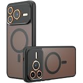 Kukoufey Compatible with REDMI Note 13 Pro+ 5G Case Cover,Compatible with MagSafe,Compatible with Xiaomi Redmi Note 13 Pro Plus 5G 23090RA98C/G Built-in Magnetic Anti-Shock Cell Phone Case Black