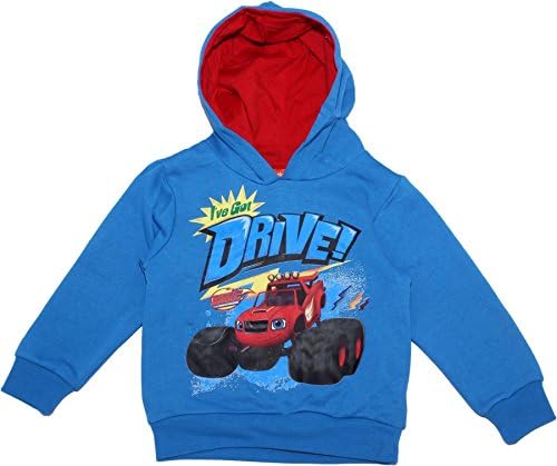 Blaze and The Monster Machines Drive Hodded Jumper Royal 7 Years By BestTrend
