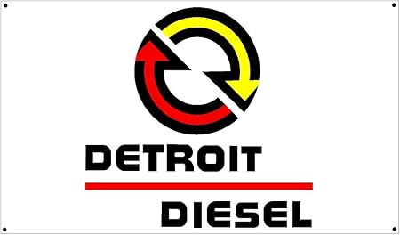 Amazon Com Signs By Woody Detroit Diesel Garage Banner Man Cave
