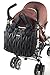 timi & leslie Marie Antoinette 7-Piece Diaper Bag Set, Black
