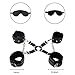 Restraints for Sex, PALOQUETH 10 Pcs BDSM Toys Leather Bondage Sets Restraint Kits Sex Things for Couples.thumb 4