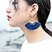 Suyi Women Tassel Earrings Bohemia Fan Shape Thread Tassel Statement Drop Dangle Earrings for Girl Lady
