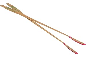 BESPORTBLE 2pcs Chinese Yangqin Dulcimer Hammer Sticks Ebony Heads, Professional Musical Instrument Mallets