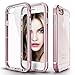 iPhone 6S Case, iPhone 6 Case, AmiCool Scratch-Resistant Clear Back Cover & PC Frame, Shock-Absorbent Soft Rubber Bumper Case for Apple iPhone 6/6s 4.7 inch -Rose Gold