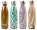 Stainless Steel Double Walled Vacuum Insulated Water Bottle | 17oz Leak-Proof Cola Shape Travel Sports Water Bottle | Keeps Your Drink Hot & Cold