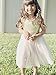 Cilucu Flower Girls Dresses Kids Birthday Party Dress Toddlers Sequin Tutu Dress Pageant Gown Sleeveless Gold