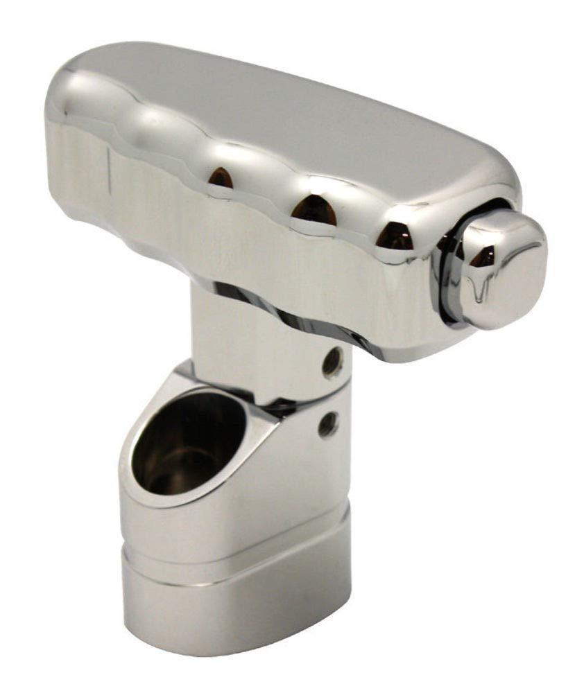 Pirate Mfg 198704 Mustang Chrome Billet THandle Automatic Shift Knob