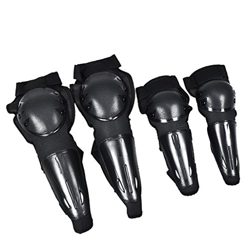 image for D DOLITY 1 Set Motorcycle Cycling Knee Shin Pads Protector Elbow Prote