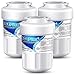 ICEPURE MWF Refrigerator Water filter Compatible with GE MWF, MWFP, MWFA, SmartWater, GWF, HDX FMG-1, GSE25GSHECSS, Kenmore 9991, 197D6321P006, RWF0600A 3 PACK primary