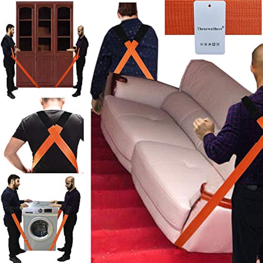 Adjustable Shoulder Lifting,Carrying Moving Straps For Furniture